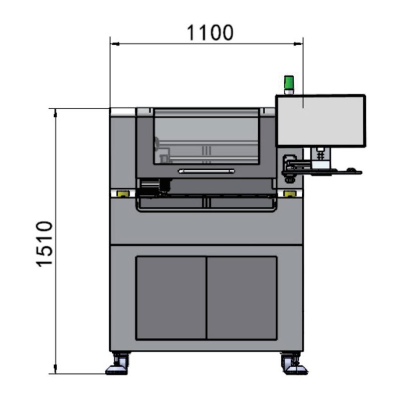 Dual-spindle Milling-type PCB Depaneling Router Machine